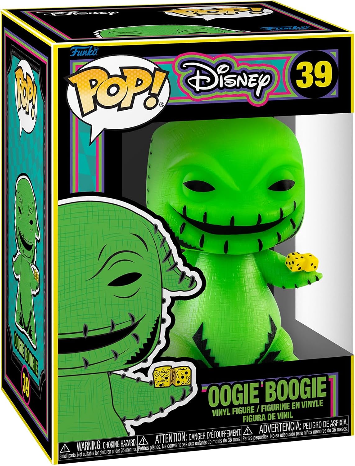 Funko Pop The Nightmare Before Christmas Oogie Blacklight