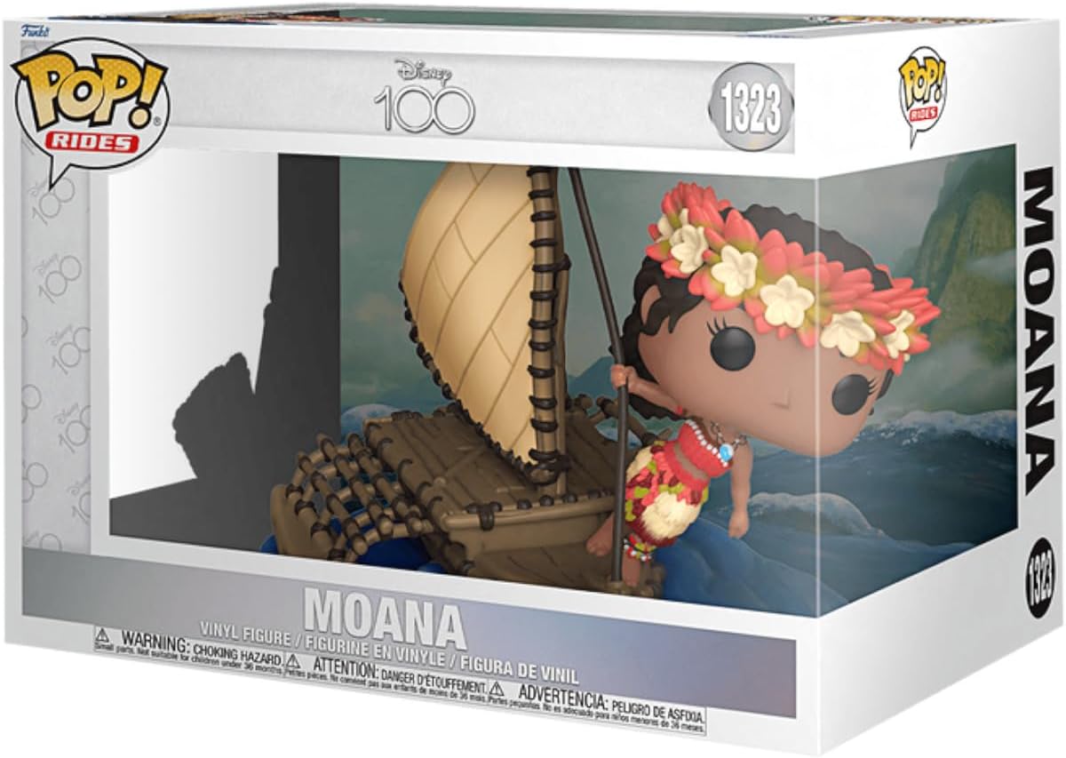 Funko Pop Ride Super Deluxe Disney 100 Moana on Sailboat