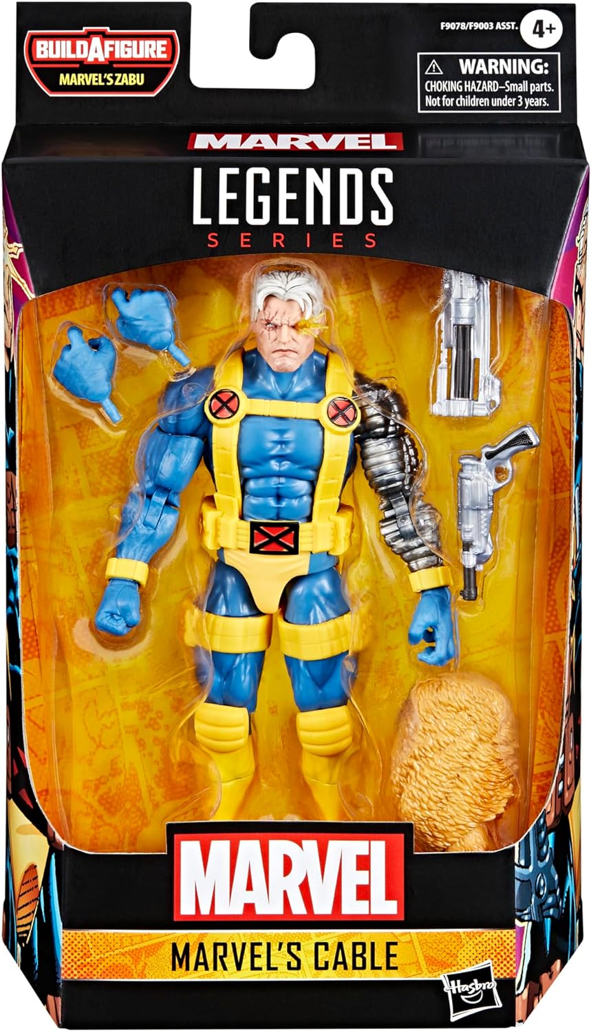 Marvel Legends Cable Comics Zabu BAF