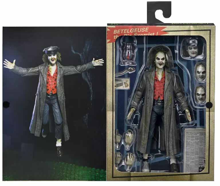 NECA Ultimate Beetlejuice (1988) Tour Guide Bio-exorcist