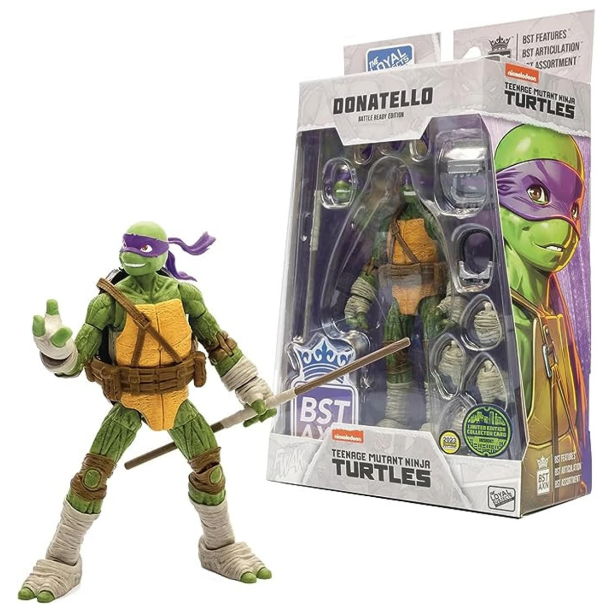 BST AXN 5 SDCC Exclusive 2023 TMNT Donatello Battle Ready