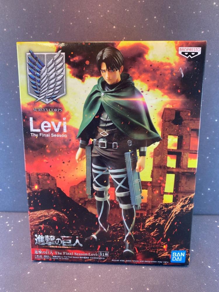 Banpresto Attack on Titan Final Season Levi