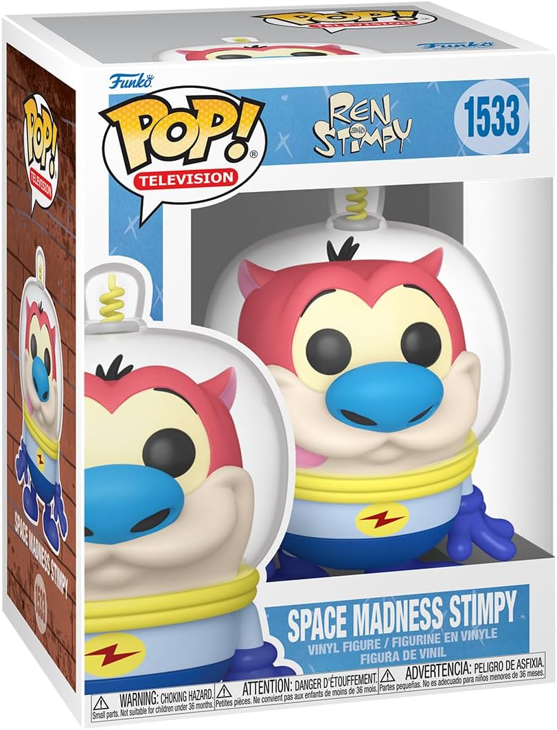Funko Pop The Ren & Stimpy Show Space Madness Stimpy