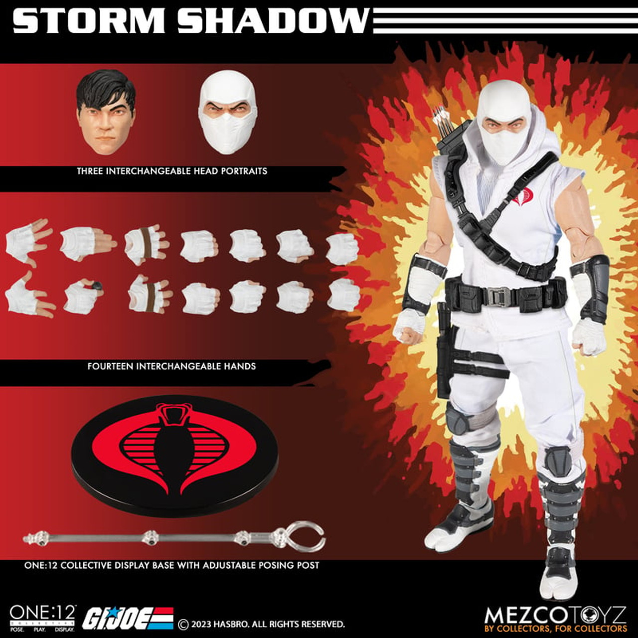 Mezco Toys G.I. Joe One:12 Storm Shadow 16 cm