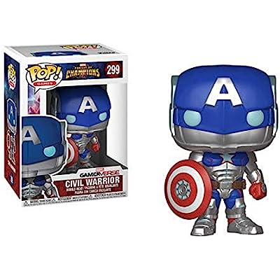 Funko Pop Games: Marvel-Contest of Champions-Civil Warrior 