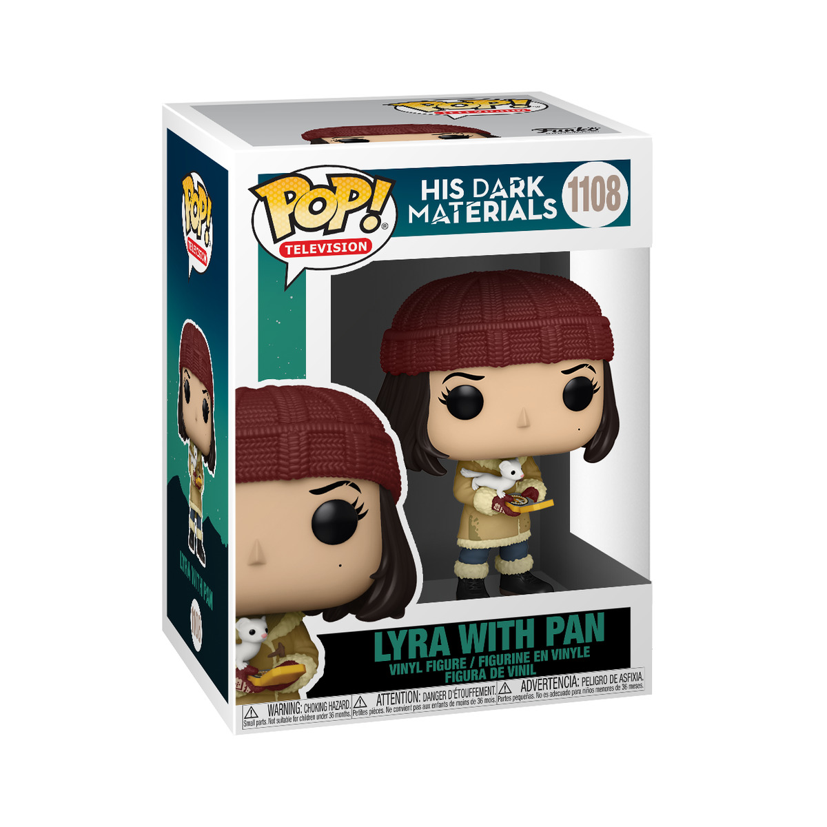 Funko Pop His Dark Materials Lyra with Pan