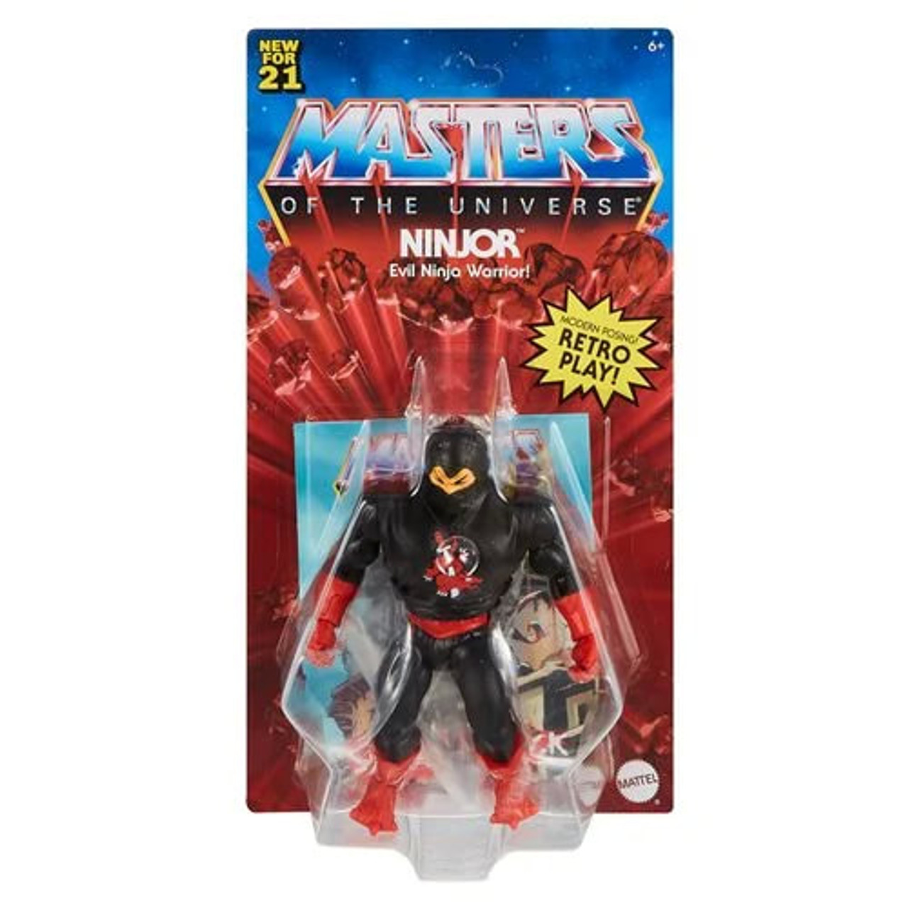 Masters of the Universe Origins Ninjor MOTU