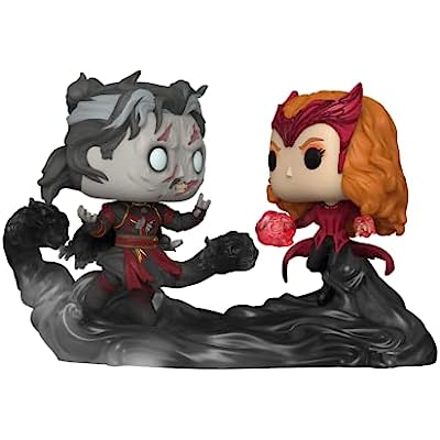 Funko Pop Moment Doctor Strange Dead Strange and Scarlet Witch