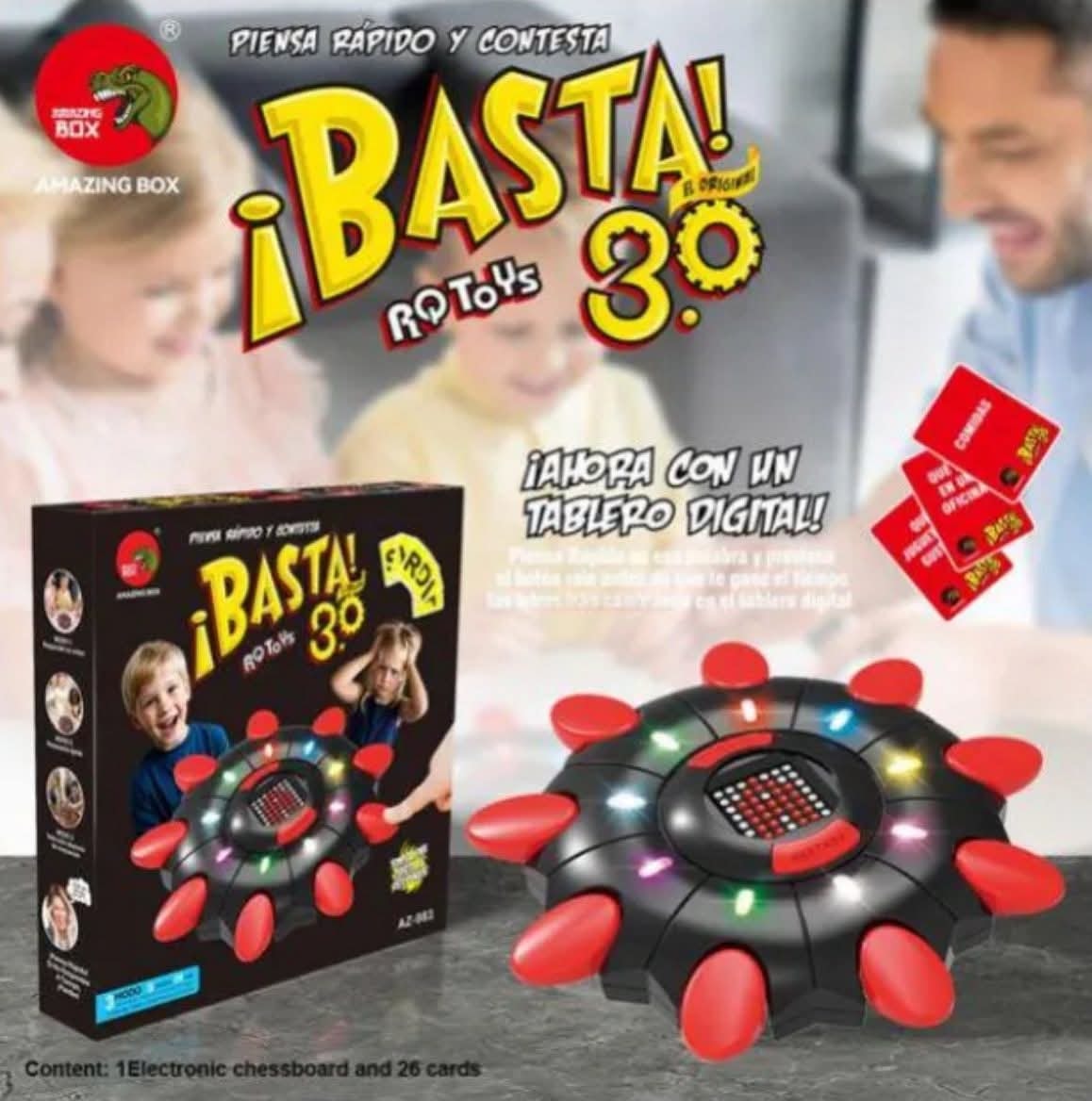 Juego de Mesa ¡Basta! 3.0 Electrónico