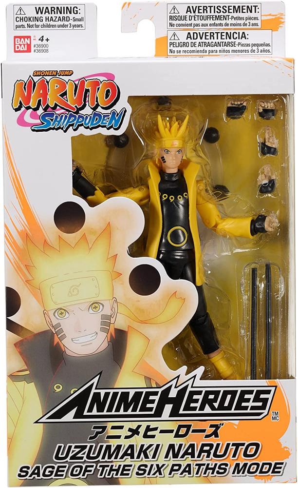 Anime Heroes Naruto Uzumaki Sage of Six Paths Mode