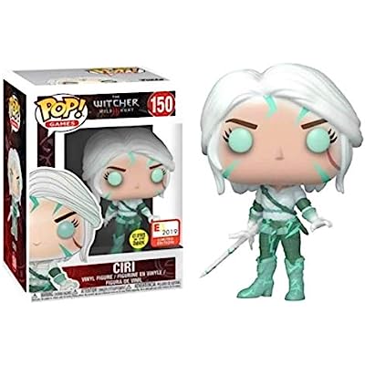 Funko Pop The Witcher Ciri Glow in The Dark E3 2019