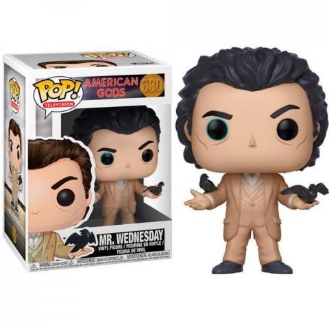Funko Pop American Gods Mr. Wednesday Caja Con Detalles