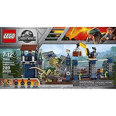 LEGO Jurassic World Dilophosaurus Outpost Attack 75931