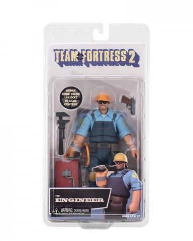 NECA Team Fortress 4 7 Engineer Blue