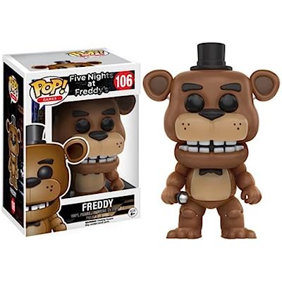  Funko POP Five Nights at Freddy's - Freddy Fazbear Toy Figure (caja con detalles)