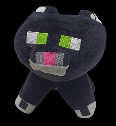 Peluche Minecraft Gato Negro