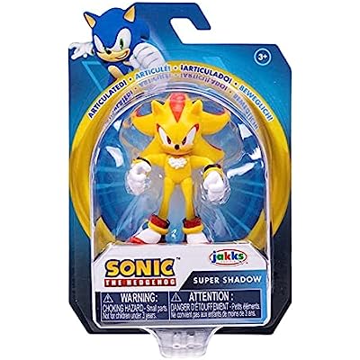 Sonic The Hedgehog Classic Super Shadow 6.5Cm Original