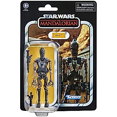 Star Wars Vintage Collection Mandalorian IG-11 Caja Con Detalle