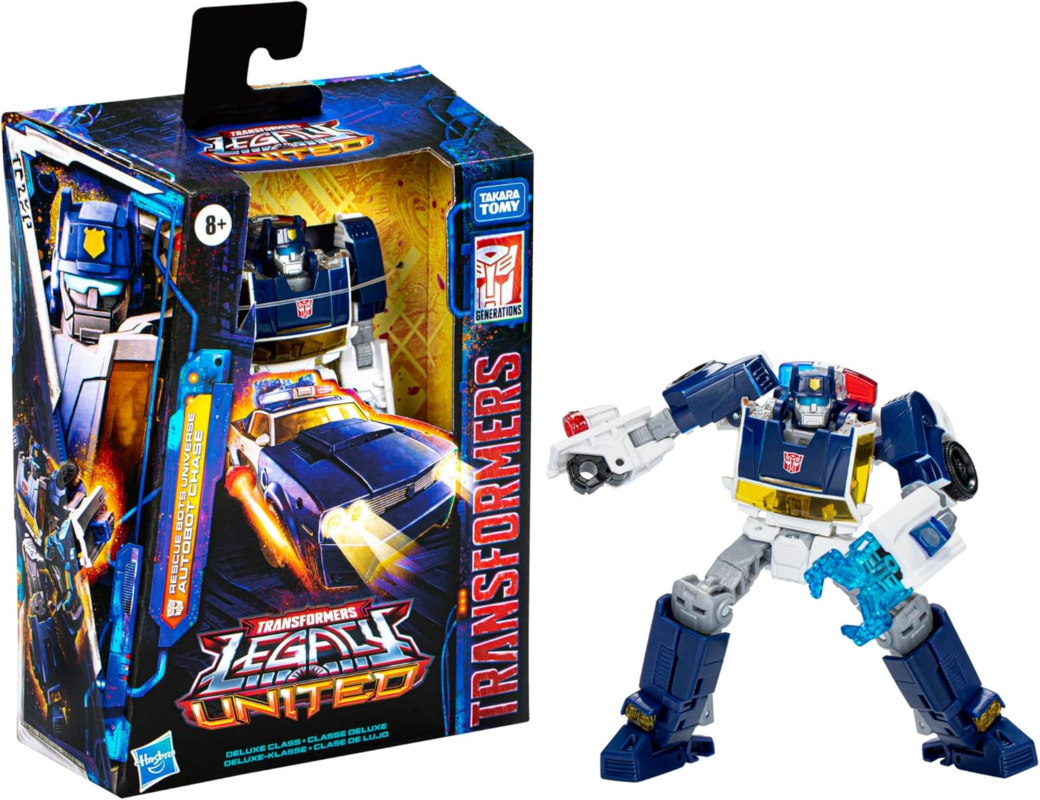 Transformers Legacy United Deluxe Rescue Bots Universe Chase