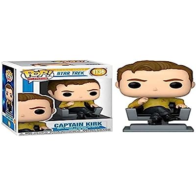 Funko Pop Star Trek Captain Kirk in Chair