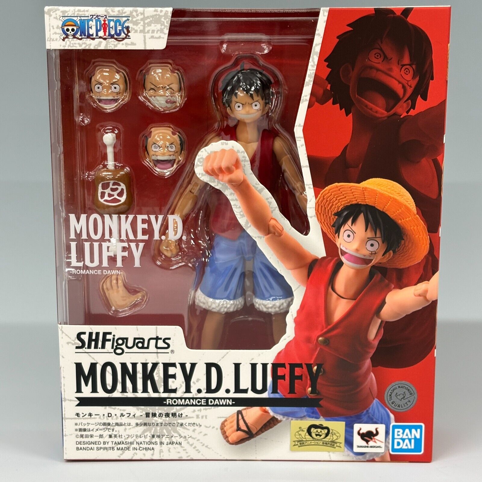 S.H.Figuarts One Piece Monkey D. Luffy Romance Dawn
