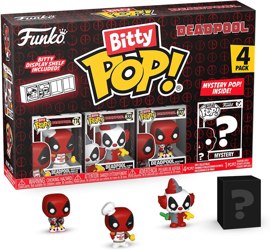 Funko Bitty Pop Deadpool Mini 4-Pack Deadpool