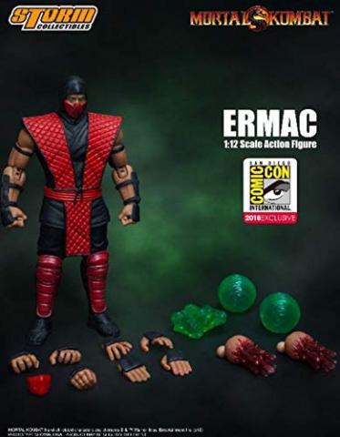 SDCC 2018 Exclusive Mortal kombat Ermac 1/12 