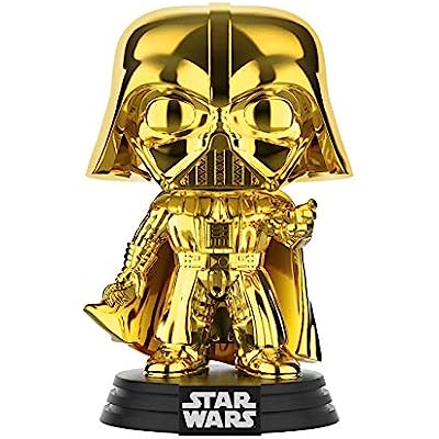 Funko Pop Star Wars Darth Vader (Gold Chrome) Galactic Convention Exclusive