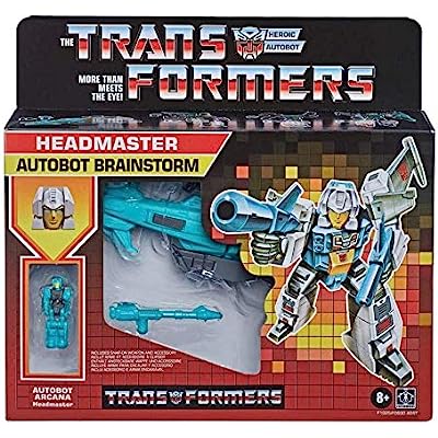 Transformers Retro Autobot Headmaster Brainstorm with Arcana