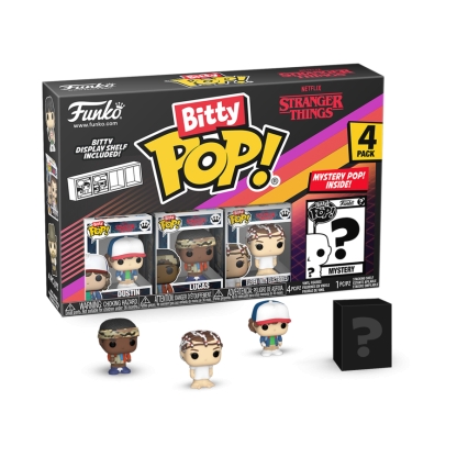 Funko Pop Bitty Stranger Things Dustin 4-Pack