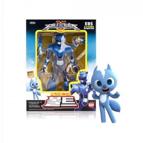 MiniForce Super Ranger Bolt Blue 14Cm 4 Armas Original