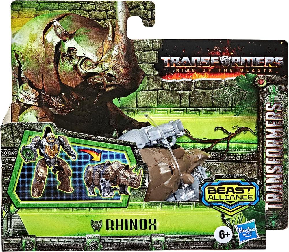 Transformers Rise of The Beasts Movie Battle Changers Rhinox