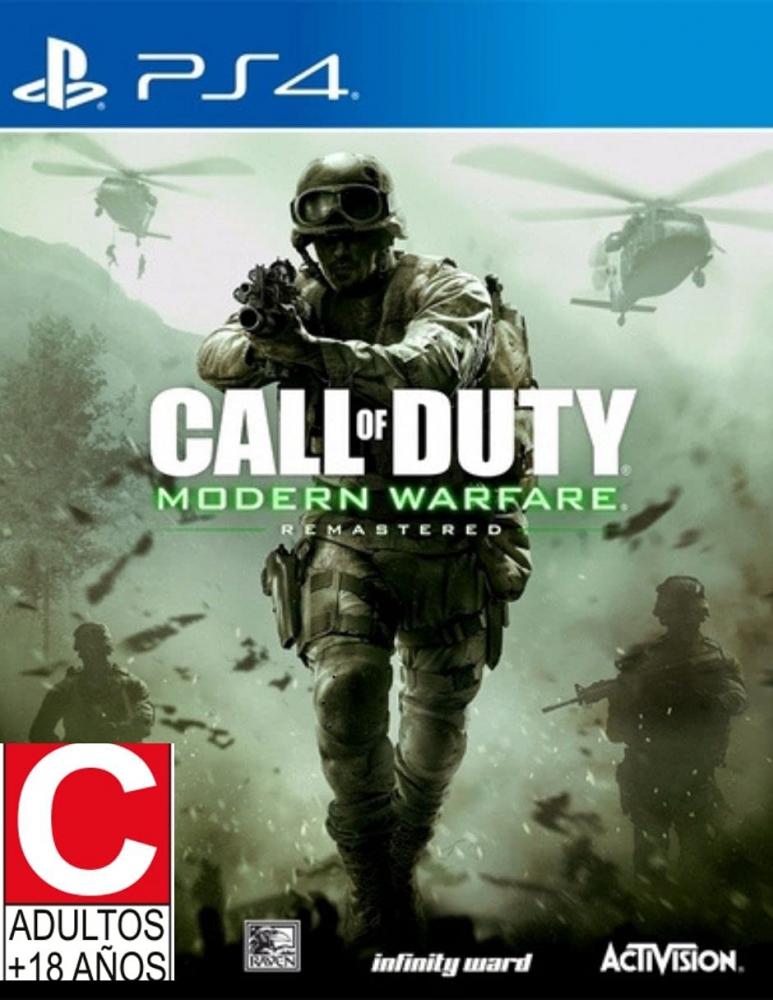 Call of Duty Modern WarfareRemastered PS4