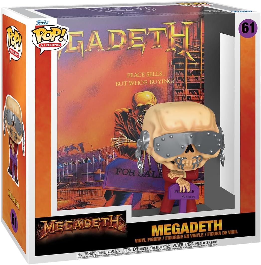 Funko Pop Albums Megadeth Peace Sells... But Whos Buying?