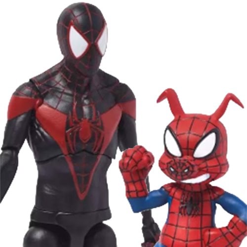 Marvel Select Miles Morales Spider-Man Action con Spider-Ham