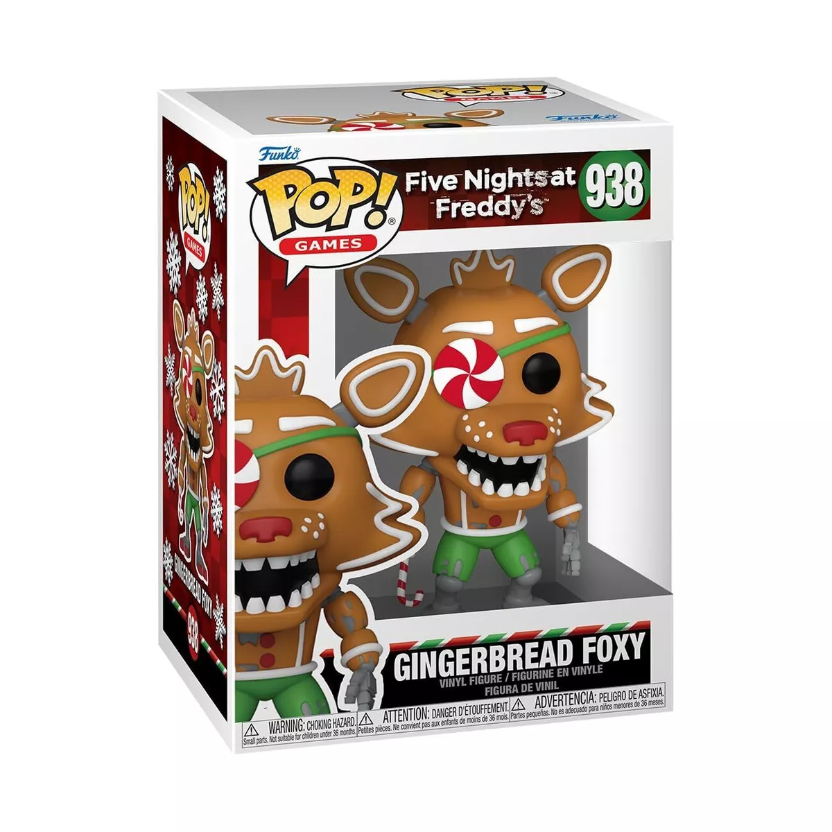 Funko Pop Five Nights at Freddys Holiday Gingerbread Foxy