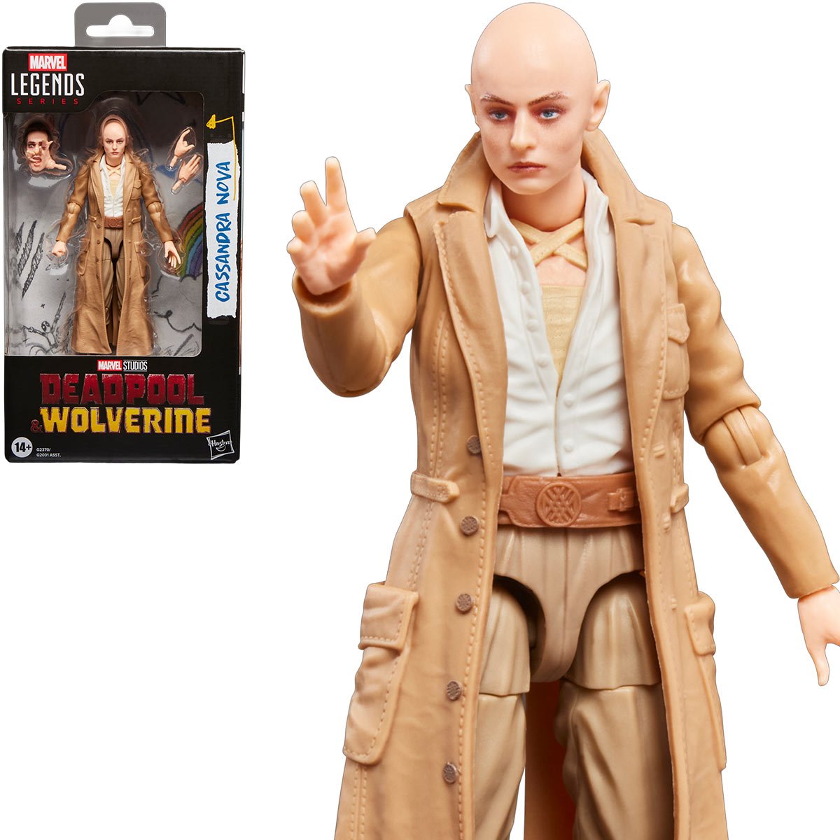 Deadpool & Wolverine Marvel Legends Cassandra Nova 6-Inch Action Figure