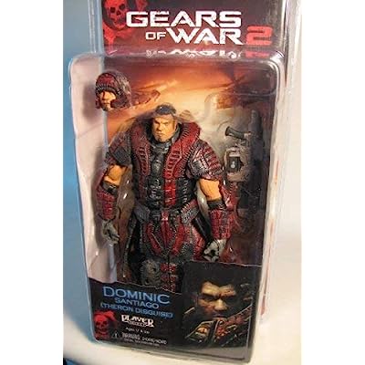 Gears of War 2 NECA Series 4 Dominic Santiago Theron Disguise Figure