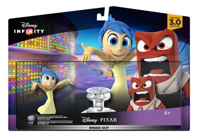 Disney Infinity 3.0 Pixar Inside Out Play Set Joy Anger