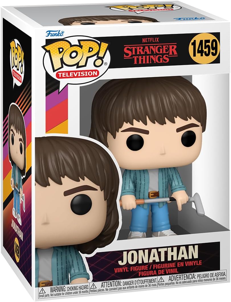 Funko Pop Stranger Things Jonathan with Golf Club