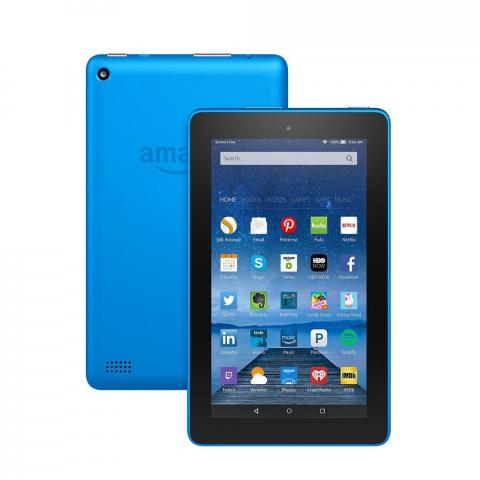 Fire Tablet, 7 Display, Wi-Fi, 8 GB - Includes Special Offers, Blue
