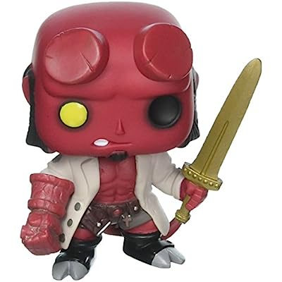  Funko Pop Hellboy with Excalibur Vinyl Figure 