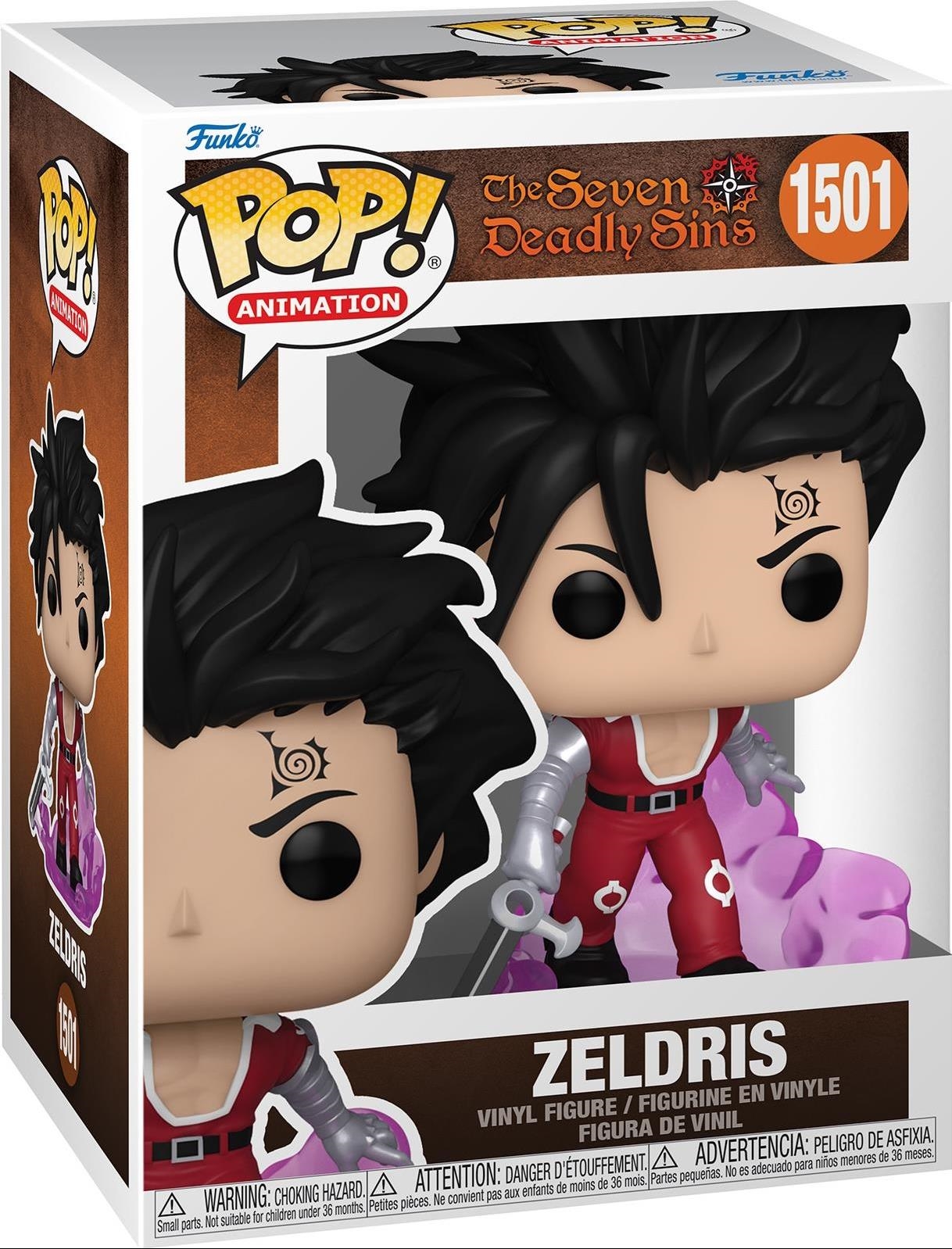 Funko Pop The Seven Deadly Sins Zeldris