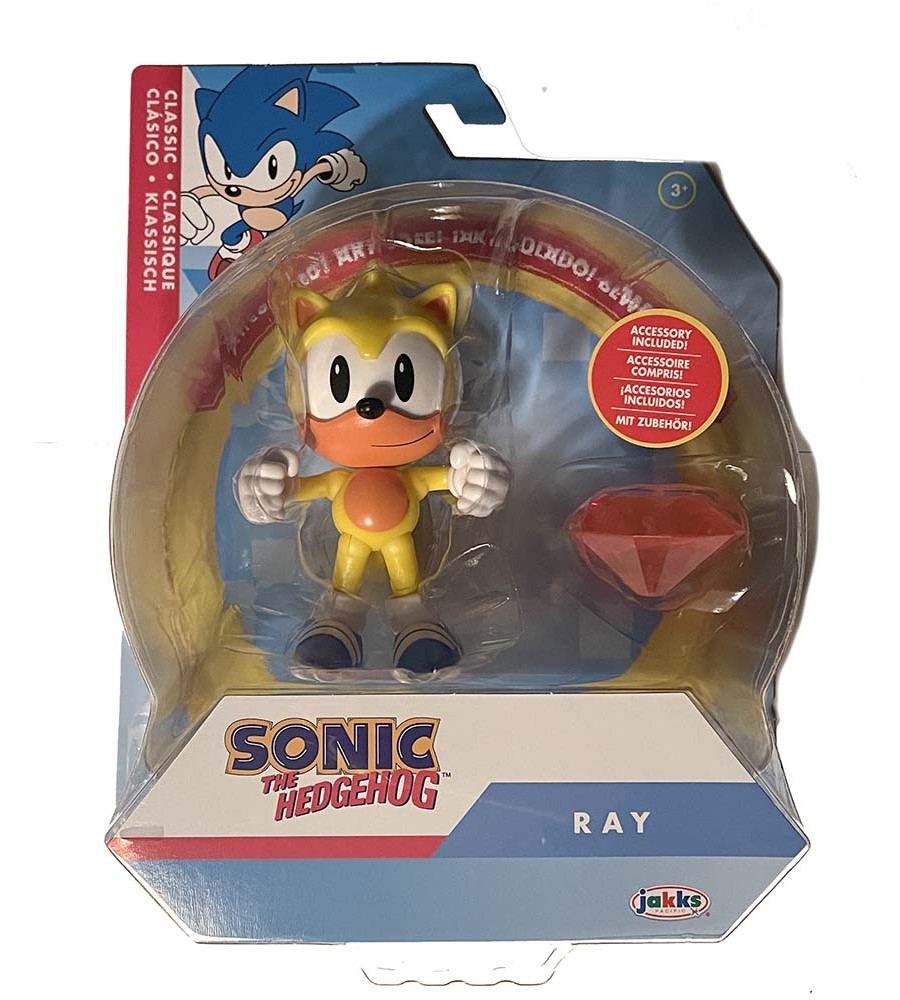 Sonic Hedgehog Classic RAY Flying Squirrel 10Cm Original