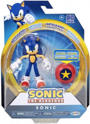 Sonic The Hedgehog 10Cm Sonic with Star Spring        