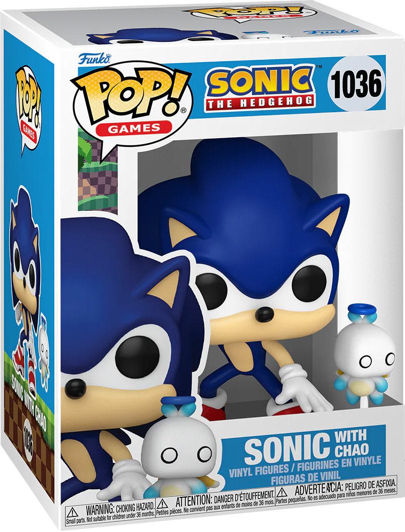 Funko Pop Sonic The Hedgehog with Hero Chao