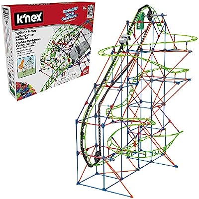 K'nex Typhoon Frenzy Roller Coaster Building Set