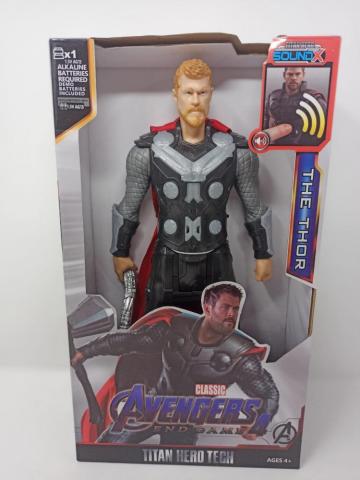 Figura Super Heroes Thor 02 30 CM Con Sonido