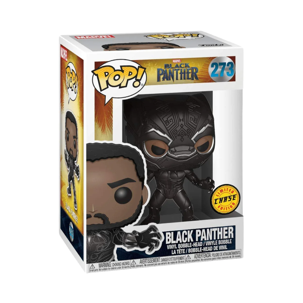 Funko Pop! Marvel Black Panther Movie Black Panther Chase
