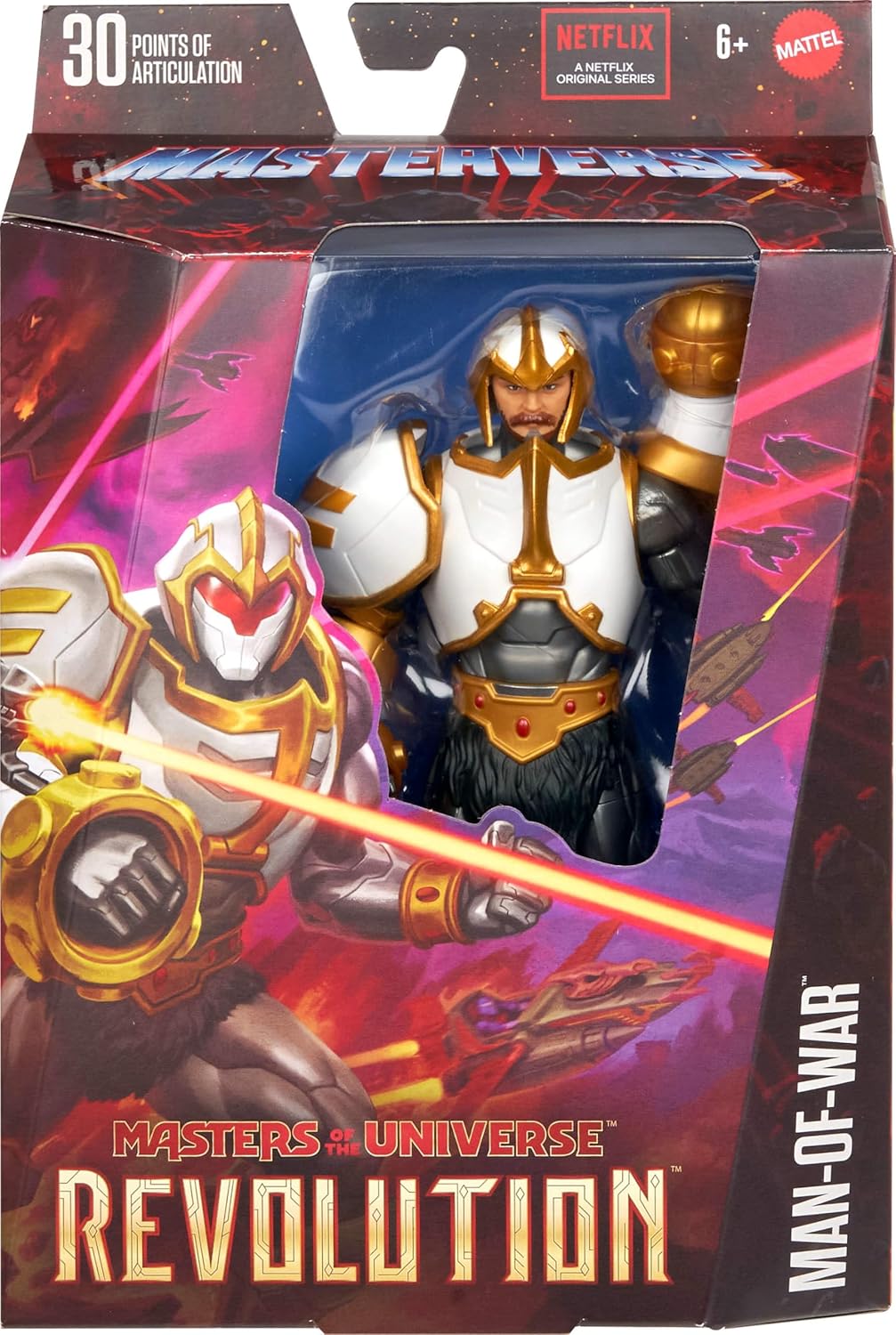 Masters of the Universe Revolution Man-of-War Deluxe Motu